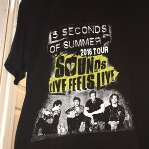 5 Seconds Of Summer Tour Tee